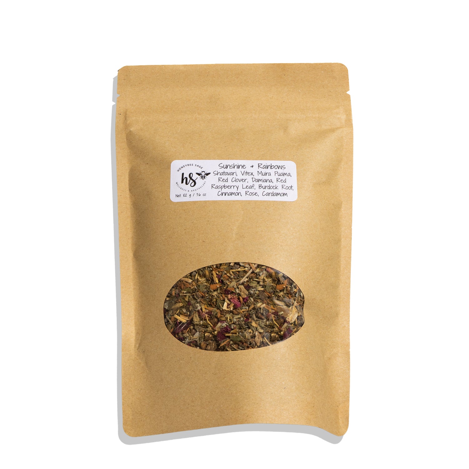 Sunshine & Rainbows Loose Herbal Tea Blend - Hormone, Libido & Fertility Support for Women