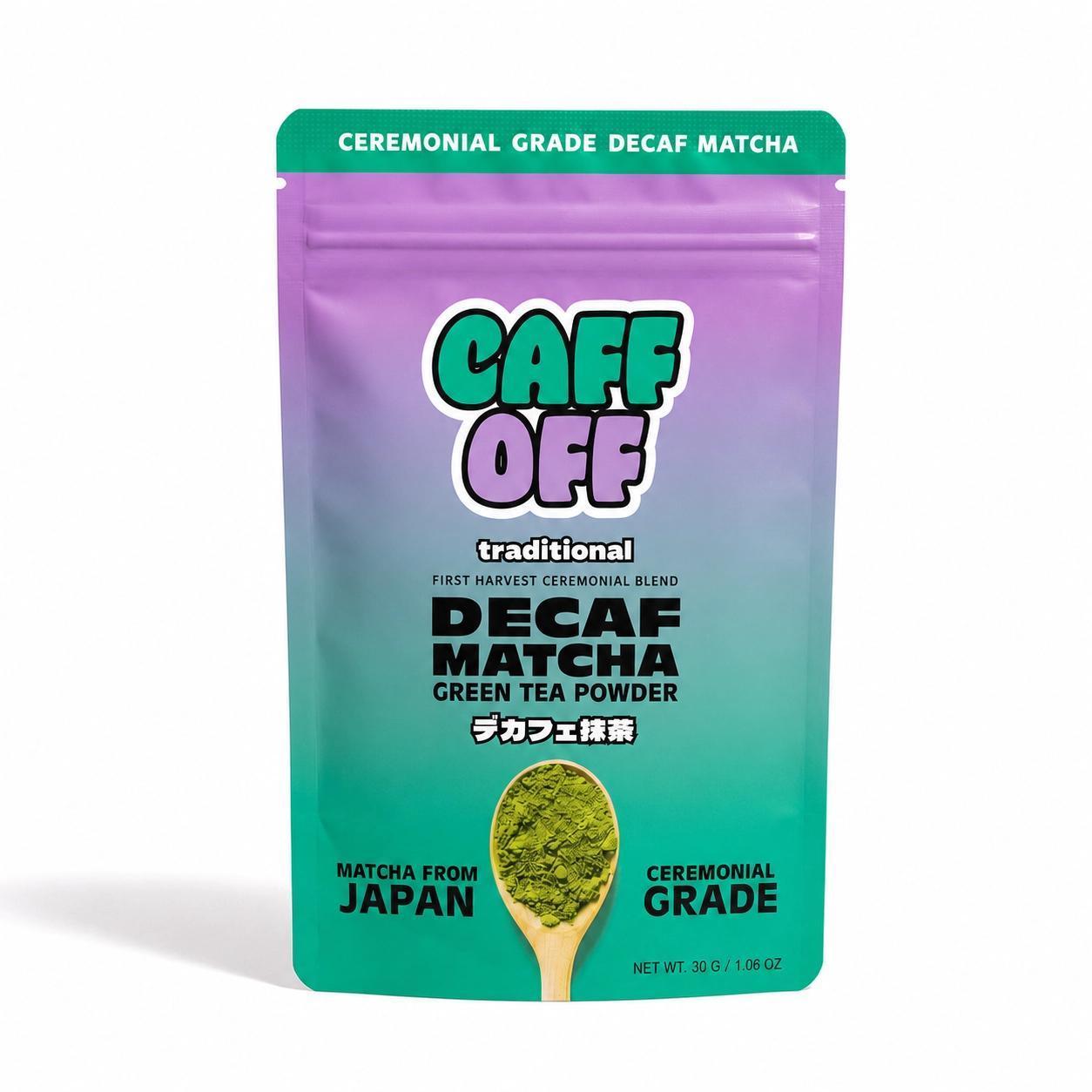 Caff-Off Decaf Matcha