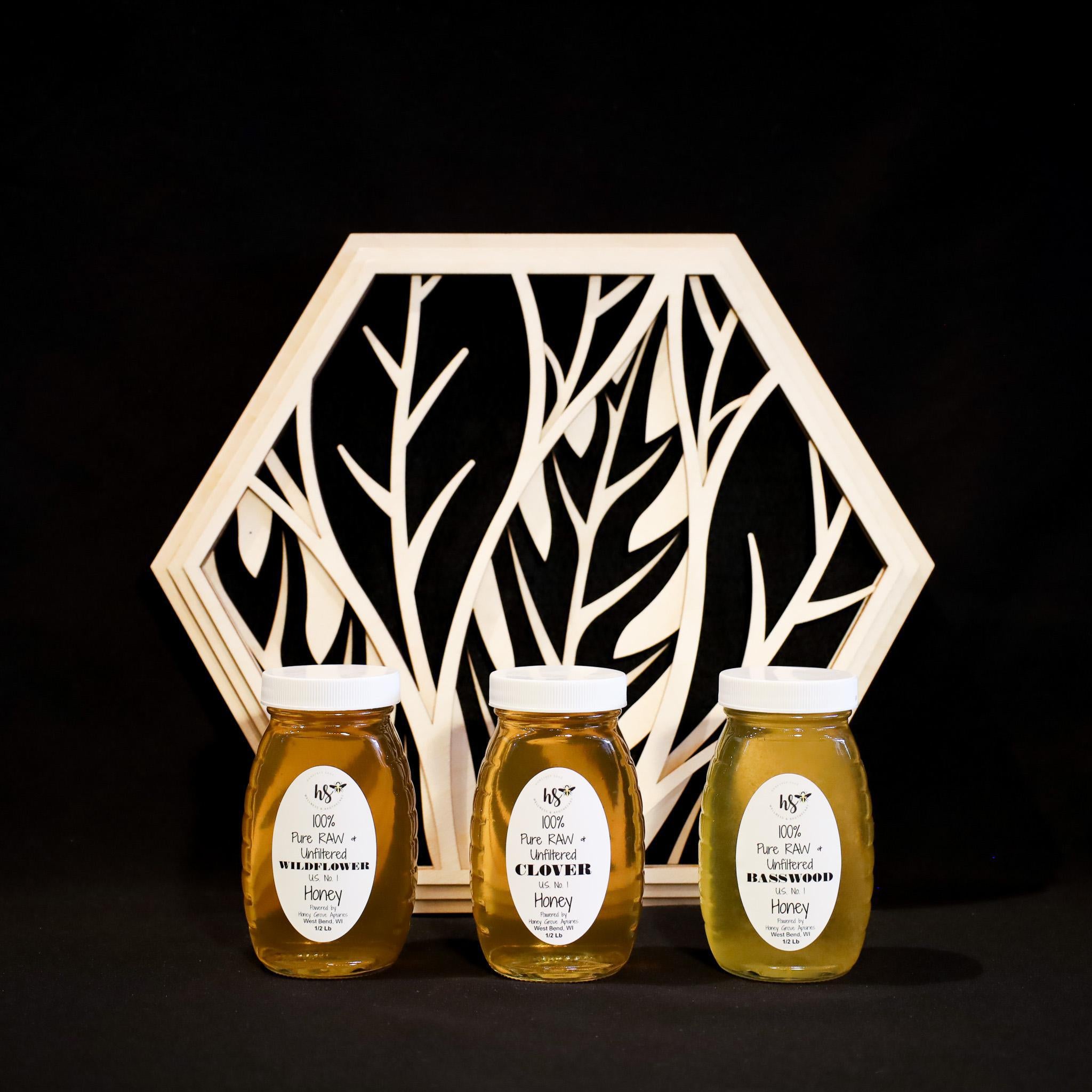 Raw Honey - 1\2lb