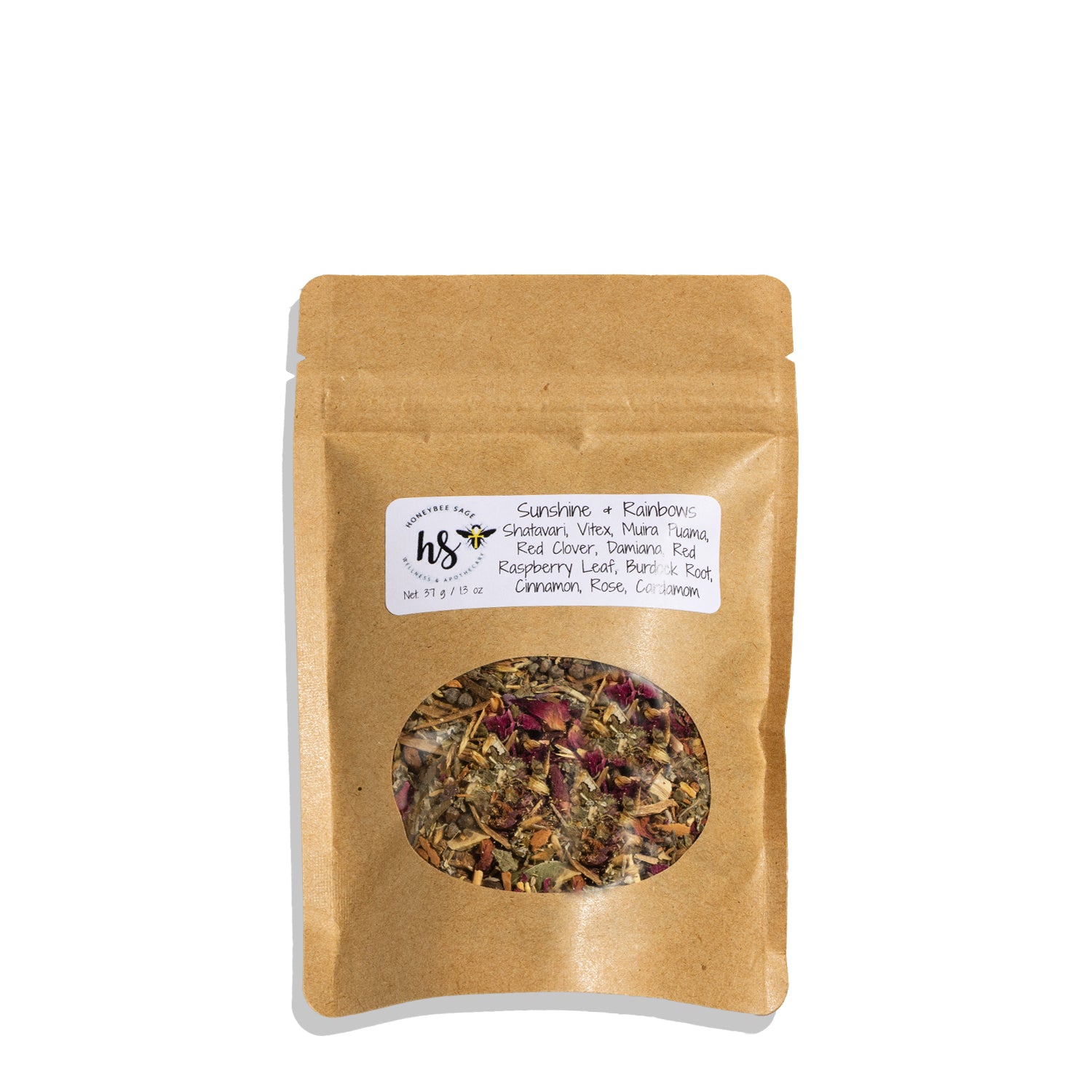 Sunshine &amp; Rainbows Loose Herbal Tea Blend - Hormone, Libido &amp; Fertility Support for Women